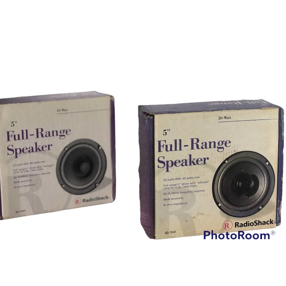 RADIO SHACK CAR SPEAKERS  2 / 5 inch # 1401041 - Picture 4 of 5